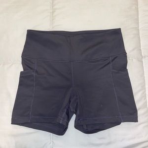 purple biker shorts